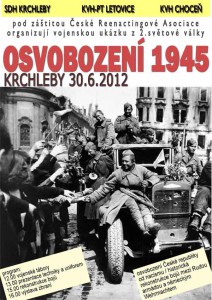 Plakát k akci Osvobození 1945